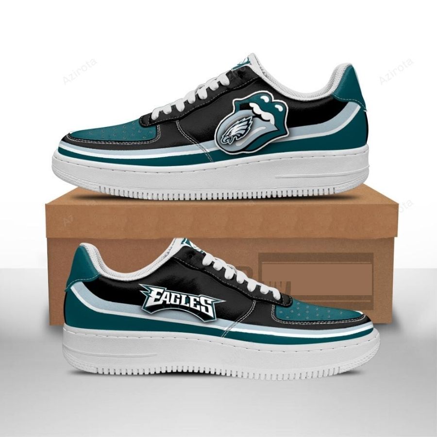 Philadelphia Eagles Air Force 1 Sneakers Custom Force Shoes Sexy Lips For Men Women
