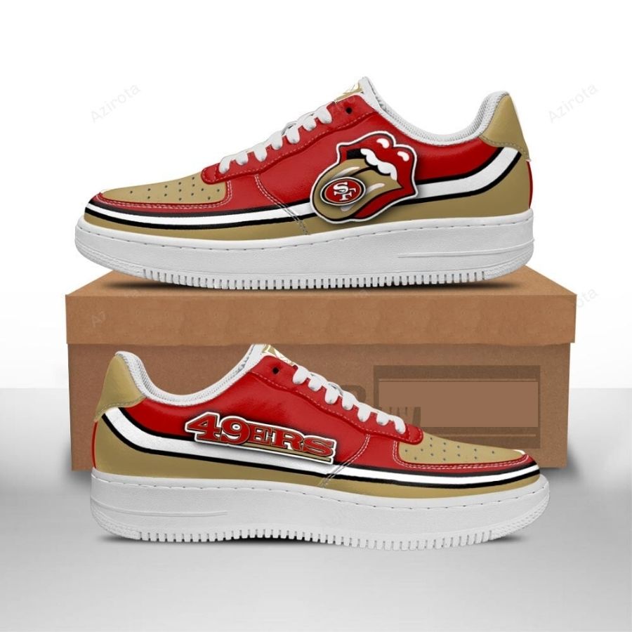 San Francisco 49Ers Air Force 1 Sneakers Custom Force Shoes Sexy Lips For Men Women