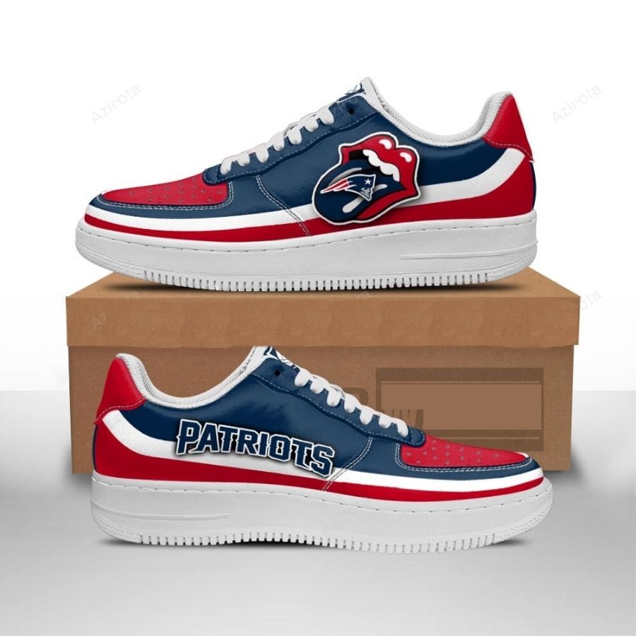 New England Patriots Air Force 1 Sneakers Custom Force Shoes Sexy Lips For Men Women