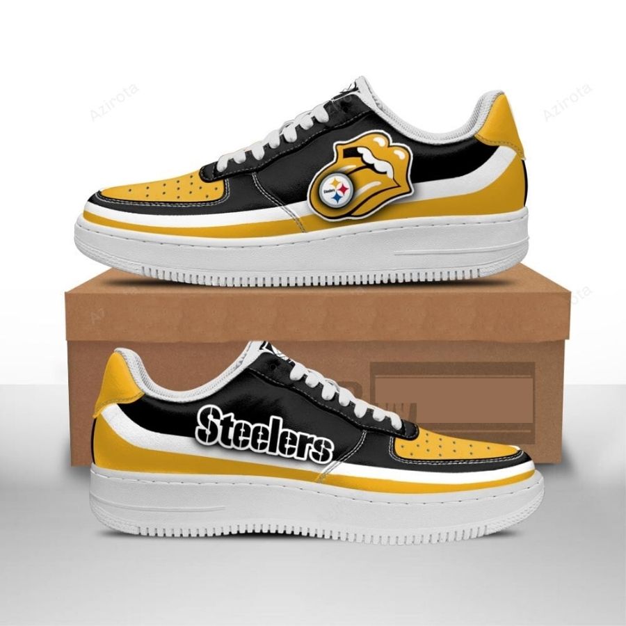 Pittsburgh Steelers Air Force 1 Sneakers Custom Force Shoes Sexy Lips For Men Women
