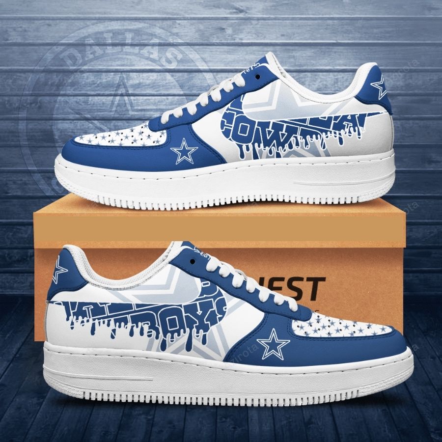 Dallas Cowboys Air Force 1 Sneaker For Men Women