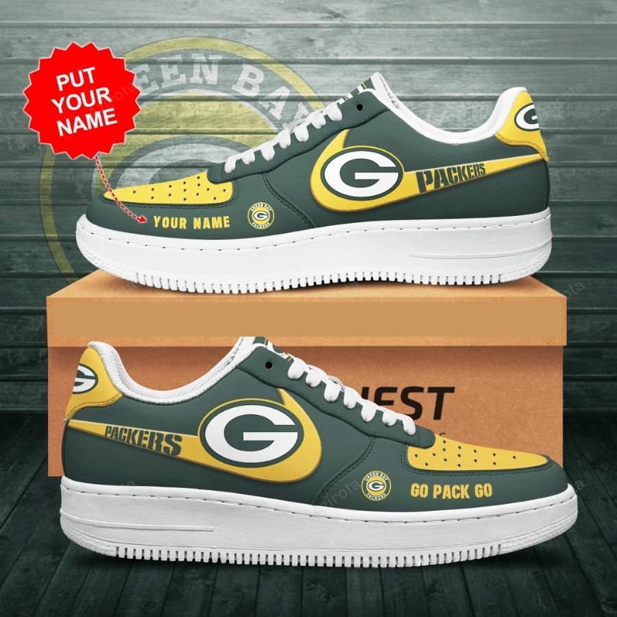 Personalized Green Bay Packers Air Force 1 Sneaker For Men Women