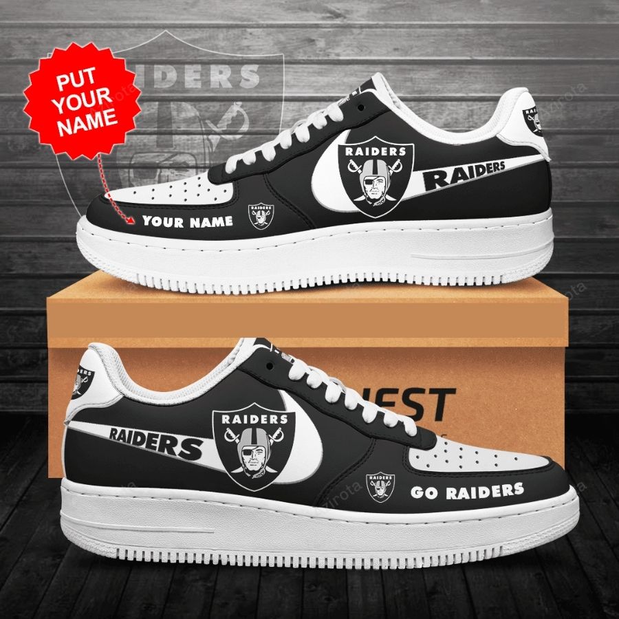 Personalized Las Vegas Raiders Air Force 1 Sneaker For Men Women