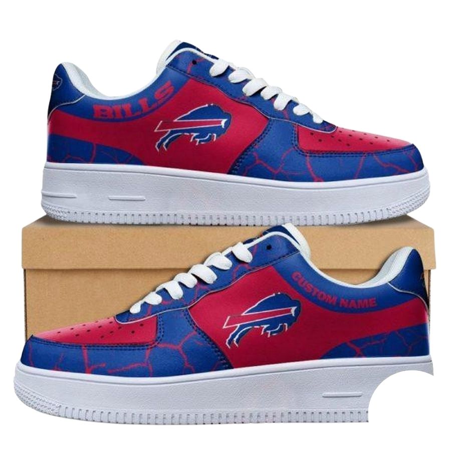 Custom Nfl Buffalo Bills Air Force 1 Shoes Sneaker Football Shoes For Fans For Men Women