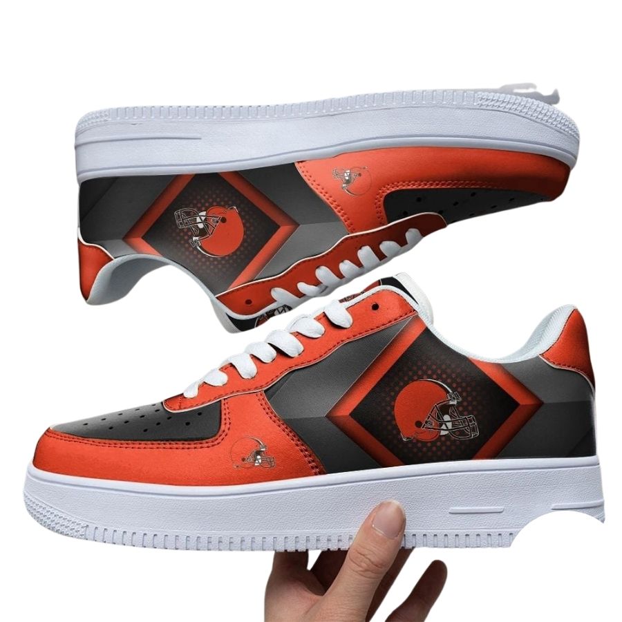 Nfl Cleveland Browns Air Force 1 Shoes Chic Air Force 1 Collection For Men Women