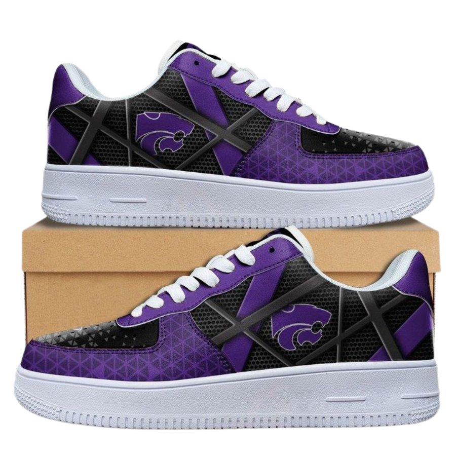 Kansas State Wildcats Ncaa Air Force 1 Sneaker Shoes For Men Women