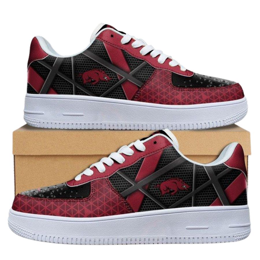 Arkansas Razorbacks Ncaa Air Force 1 Sneaker Shoes For Men Women