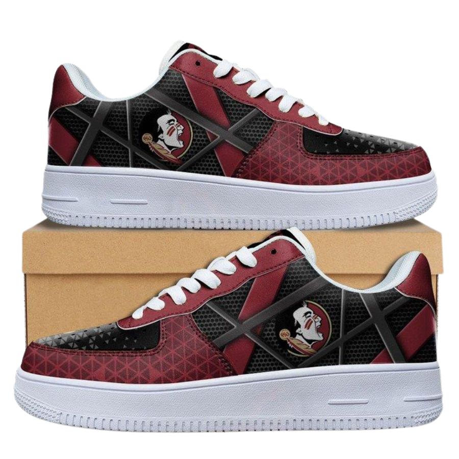 Florida State Seminoles Ncaa Air Force 1 Sneaker Shoes For Men Women