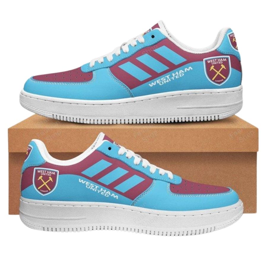West Ham United F.C Air Force 1 Shoes Sneaker For Men Women