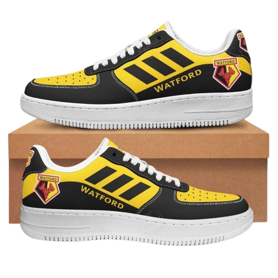 Watford F.C Air Force 1 Shoes Sneaker For Men Women