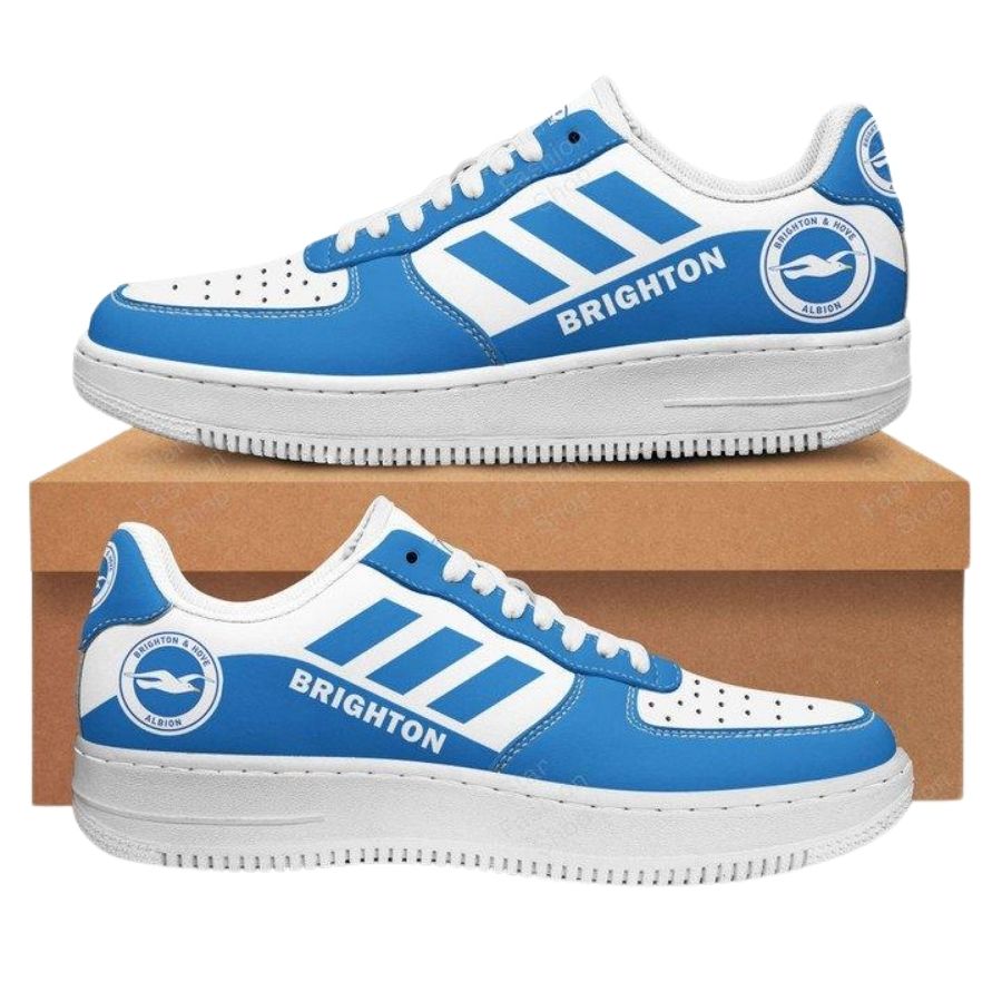 Brighton & Hove Albion F.C Air Force 1 Shoes Sneaker For Men Women