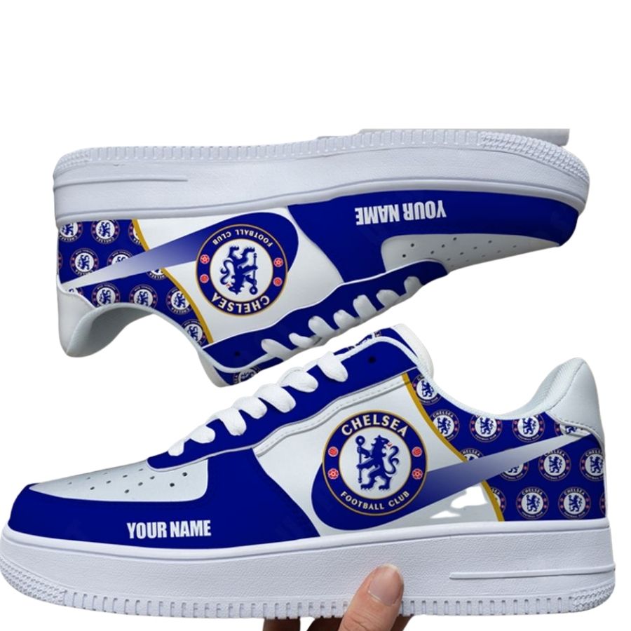 Personalized Name Epl Chelsea Fc Custom Nike Air Force 1 For Men Women